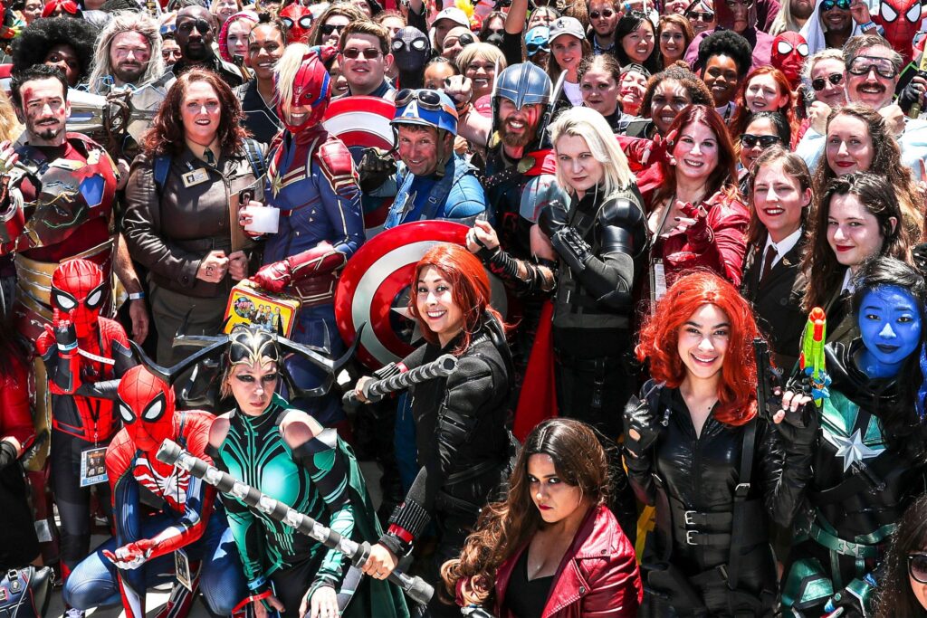 Comic Con Wales 2025 with celebrity guests and comic book exhibitions at the International Convention Centre Wales.
