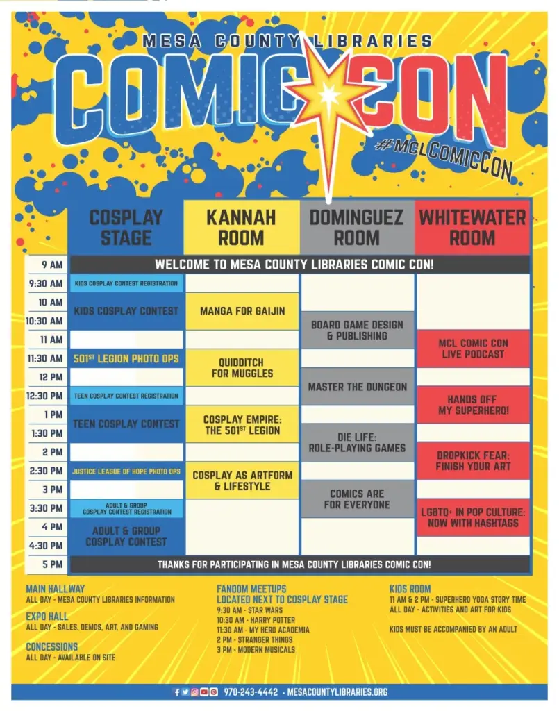 San Diego Comic-Con 2025 promotional banner with colorful crowds and pop culture booths.